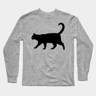 black cat Long Sleeve T-Shirt